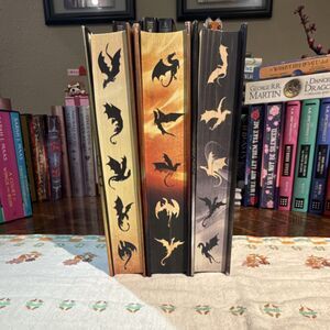 Rebecca Yarros Fourth Wing, Iron Flame, Onyx Storm Hardcover Set Wing & Claw